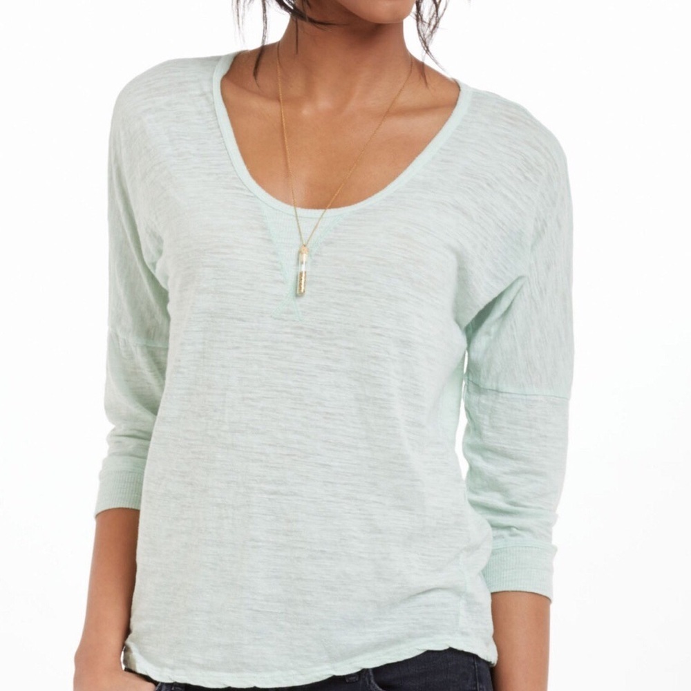 🐞 Anthro Left of Center Tristitch Dolman Tee
